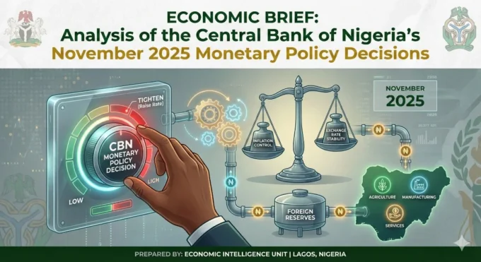 Economic Brief: Analysis of the Central Bank of Nigeria's November 2025 Monetary Policy Decisions