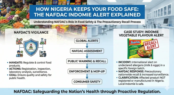 How Nigeria Keeps Your Food Safe: The NAFDAC Indomie Alert Explained