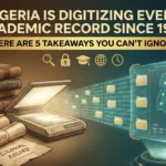 Nigeria is Digitizing Every Academic Record Since 1932. Here Are 5 Takeaways You Can't Ignore.