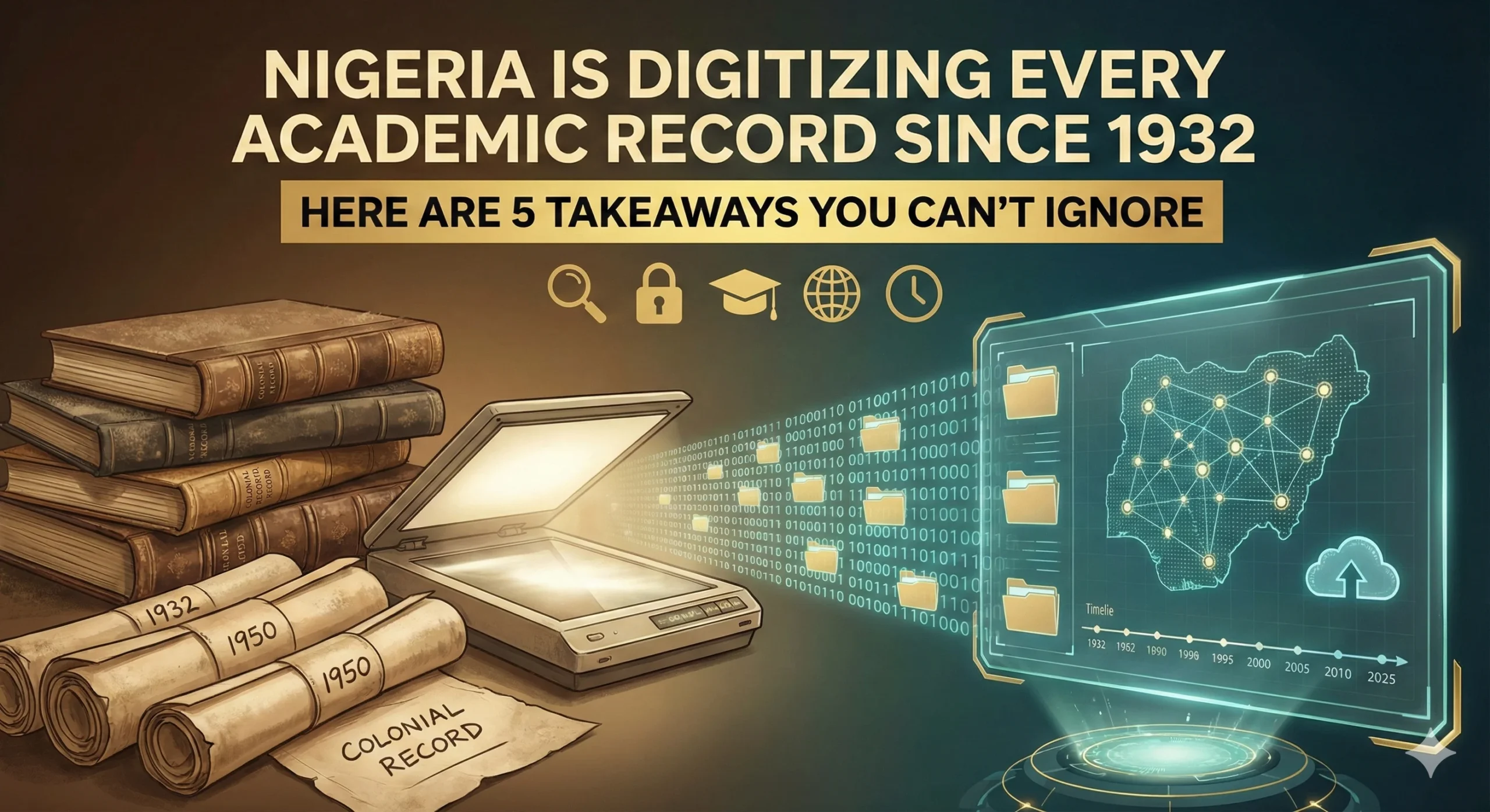 Nigeria is Digitizing Every Academic Record Since 1932. Here Are 5 Takeaways You Can't Ignore.