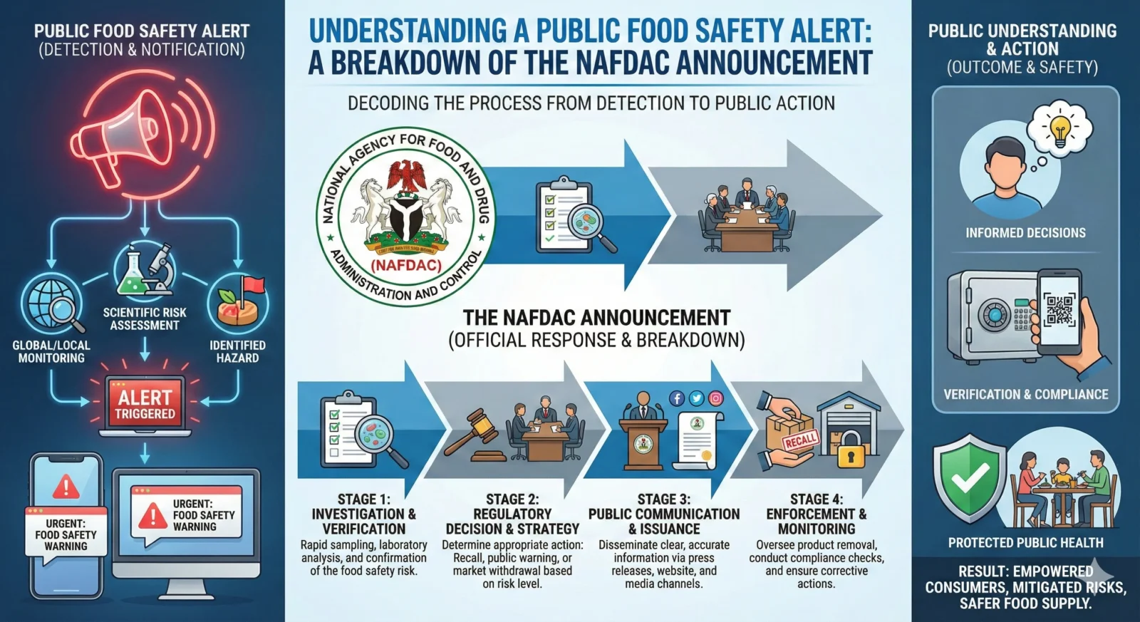 Understanding a Public Food Safety Alert: A Breakdown of the NAFDAC Announcement
