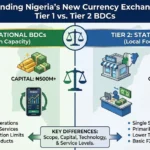 Understanding Nigeria's New Currency Exchange Rules: Tier 1 vs. Tier 2 BDCs