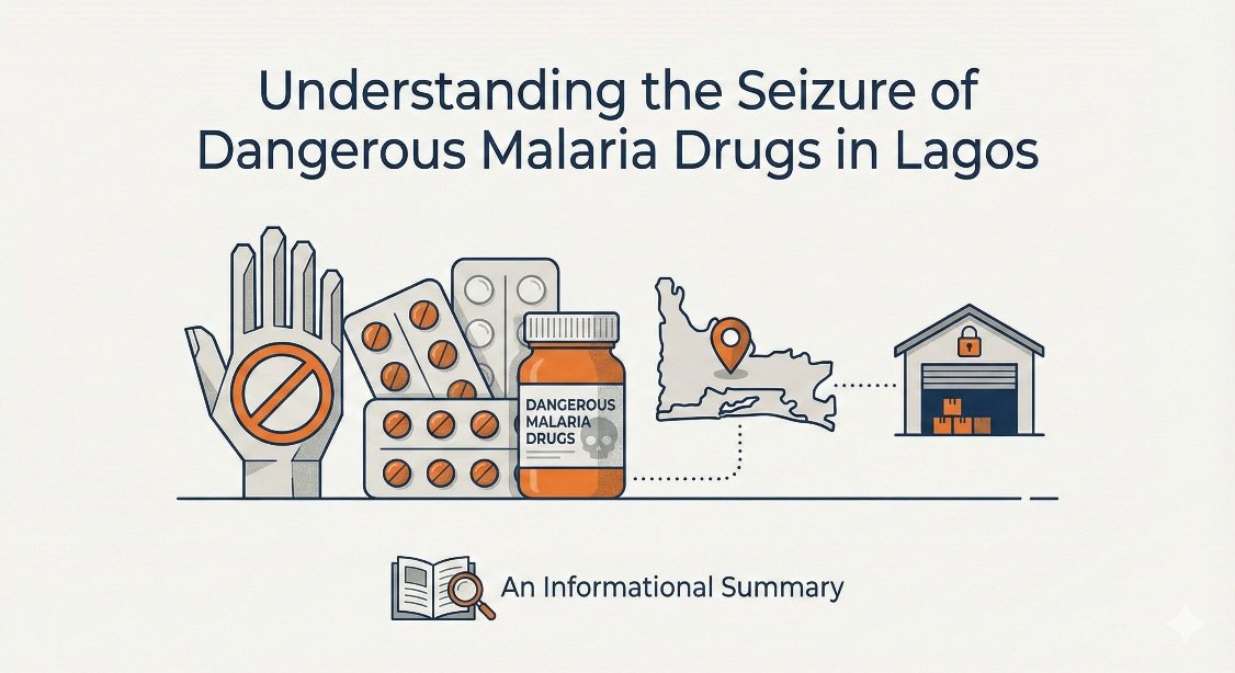 Understanding the Seizure of Dangerous Malaria Drugs in Lagos